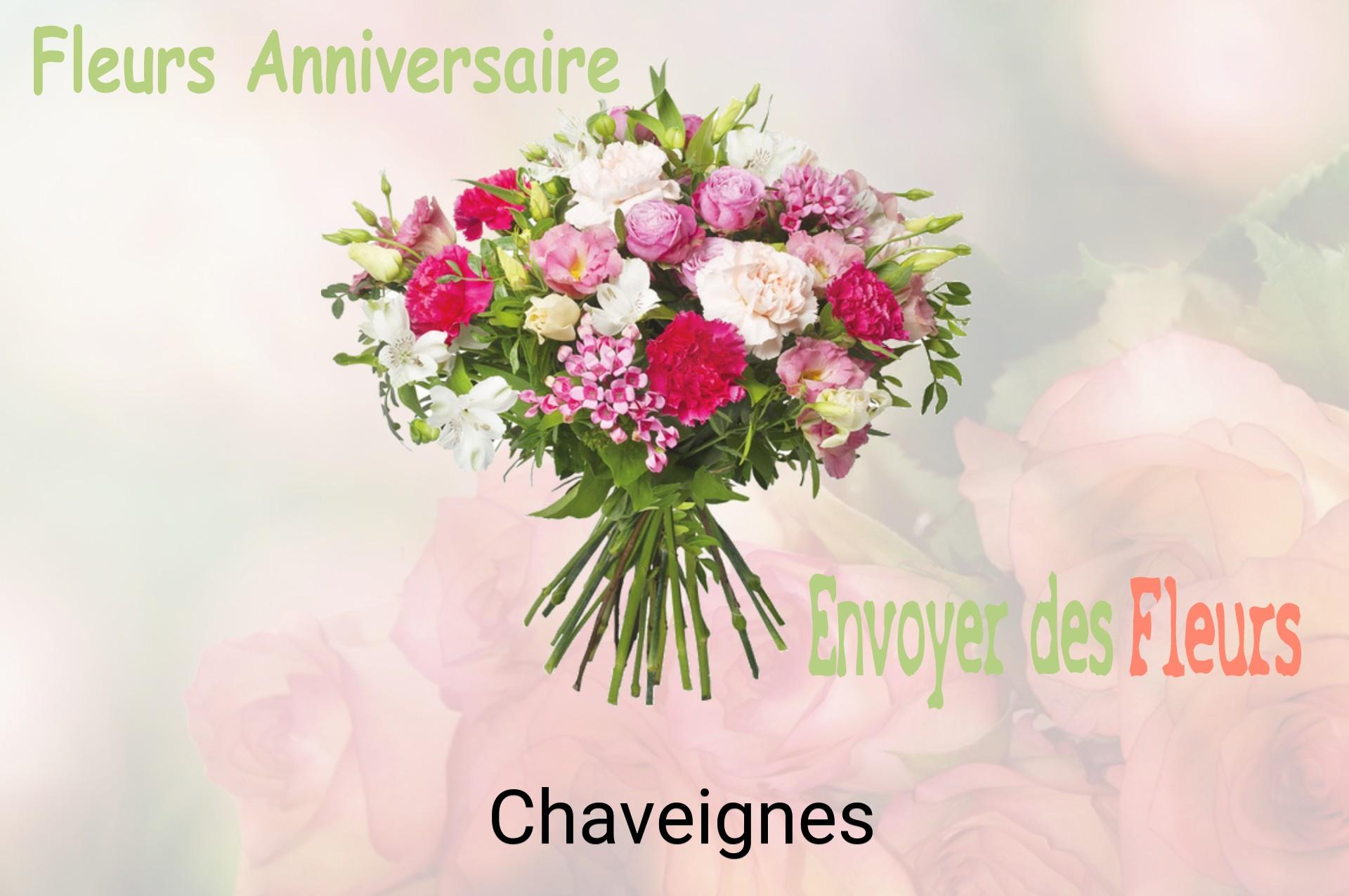 Bouquet de fleurs d’anniversaire livré à Chaveignes