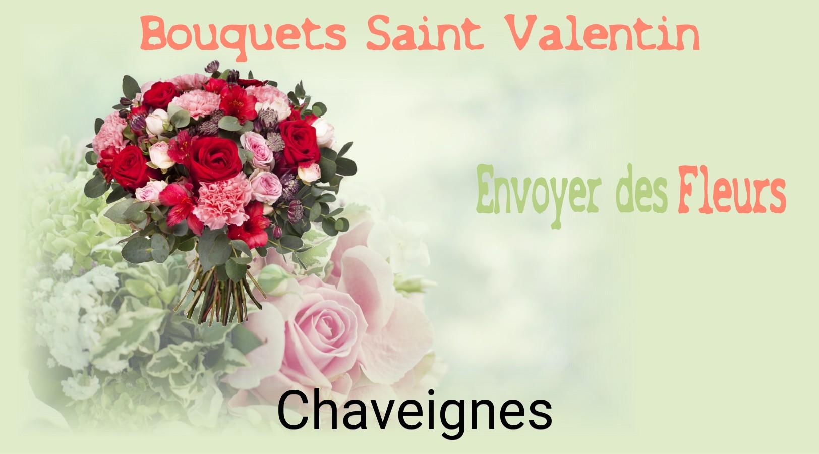 Roses de Saint-Valentin livrées à Chaveignes